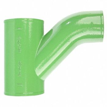 GRAINGER APPROVED Combination Wye Cast Iron 8 in Socket, 60XC98