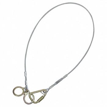 FALLTECH Cable Anchor Pass-Through Mount 3 ft L, 60XG52