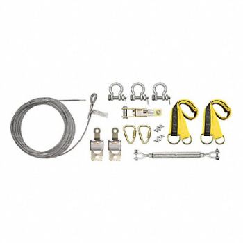 FALLTECH Temporary Horizontal Lifeline, 60XH10