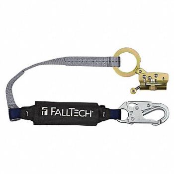 FALLTECH Rope Grab and Shock absorbing lanyard, 60XH20