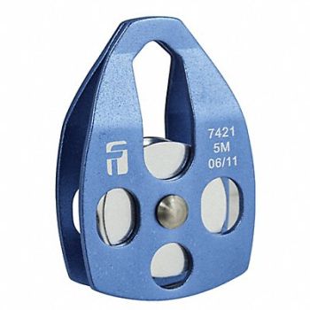 FALLTECH Tripod Pulley Aluminum 5 in H Blue, 60XH66