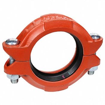 GRAINGER APPROVED Flexible Coupling Ductile Iron 8 in, 2XET6