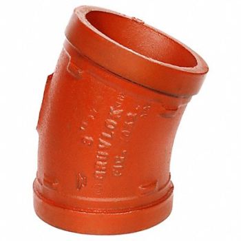 GRUVLOK 22.5 Elbow Ductile Iron 12 in Grooved, 60XP44