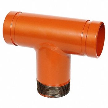 GRUVLOK Branch Tee Ductile Iron 2 in Grooved, 60XP82