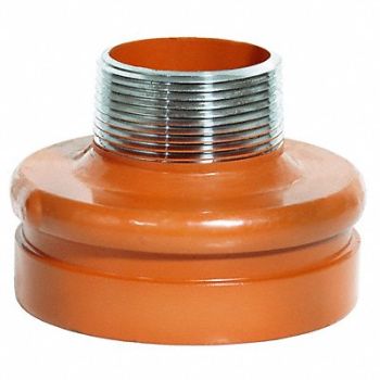 GRUVLOK Threaded Reducer Orange 4 x 1 1/2 in, 60XR74
