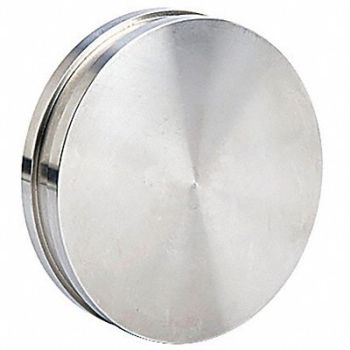 GRUVLOK Round Cap 304 SS 6 in For 10 Pipe SCH, 60XU99
