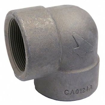 ANVIL 90 Elbow Forged Steel 1 1/2 in NPT, 60XV06