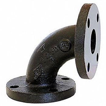 ANVIL 90 Elbow Cast Iron 6 x 4 in Class 125, 60XY56