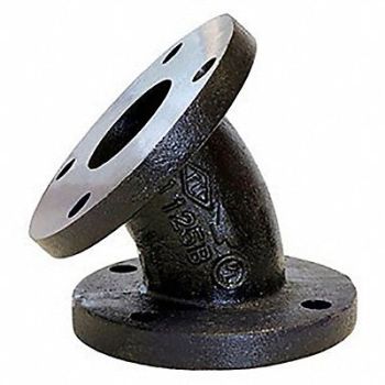 ANVIL 45 Elbow Cast Iron 8 in Class 125, 60XY62
