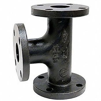 ANVIL Tee Cast Iron 8 x 8 x 4 in Class 125, 60XY71