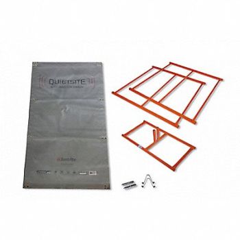 QUIETSITE Noise Barrier Kit 97 1/2 in L 48 in W, 60YP63