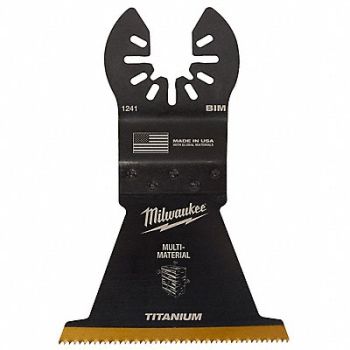 MILWAUKEE Oscillating Tool Blade Straight, 60YT43
