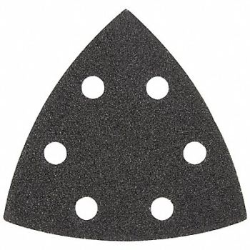 MILWAUKEE TRNGL SANDPAPER 80G PK6, 60YT50