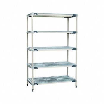 METRO Plastic Industrial Shelving, 60YU76