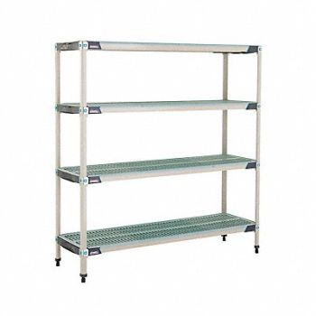 METRO Plastic Industrial Shelving, 60YU74
