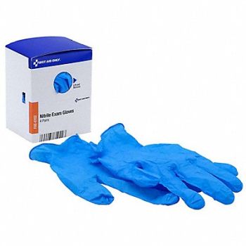 FIRST AID ONLY SmartCompliance Nitrile Exam Gloves PK4, 65DG33