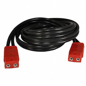 ASSOCIATED EQUIP Plug-In Booster Cable Set 500A 12 ft., 45RK26