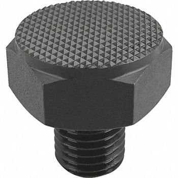 KIPP Positioning Foot Serrated 30 mm Hex W, 615U62