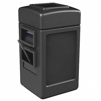 COMMERCIAL ZONE PRODUCTS Harbor 1 Waste/WSC Black, 618M19