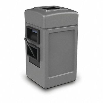 COMMERCIAL ZONE PRODUCTS Harbor 1 Waste/WSC Gray, 618M20
