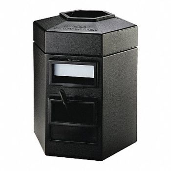 COMMERCIAL ZONE PRODUCTS Cayman 1 Waste/WSC Center Black, 618M22