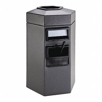 COMMERCIAL ZONE PRODUCTS Bermuda 1 Waste/WSC Center Charcoal, 618M24