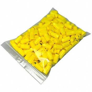 GRAINGER APPROVED Reclosable Poly Bag PK250, 61AM55