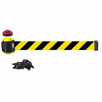 BANNER STAKES Magnetic Wall Mount Barrier w/Light, 61CT13