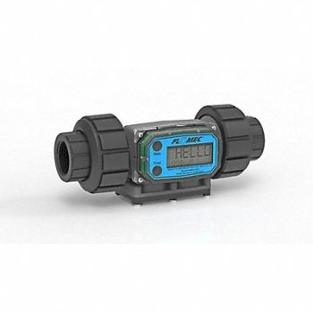 FLOMEC Electronic Flowmeter 1 FNPT 7.3 L, 61CT72