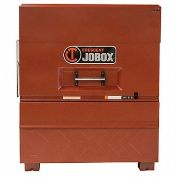 CRESCENT JOBOX Piano-Style Jobsite Box 57 in Brown, 61CU18