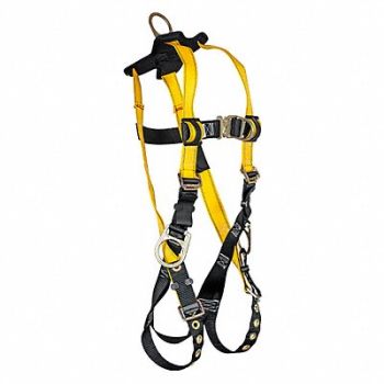 CONDOR Full Body Harness Vest Yellow S Size, 61DD41