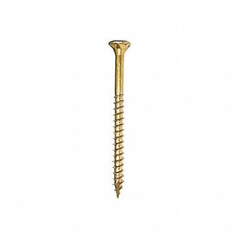 GRK Deck Screw #9 Steel 3 5/64 L PK1900, 61DH52