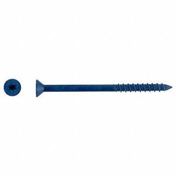 TAPCON Concrete Anchor Screw Flat 1/4 in PK100, 61DK06