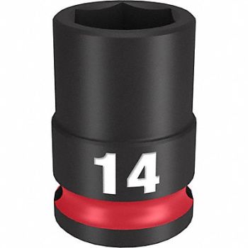 MILWAUKEE Standard Impact Socket Steel 14 mm, 61DK55