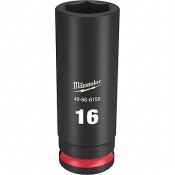 MILWAUKEE Deep Impact Socket Steel 14 mm, 61DK73