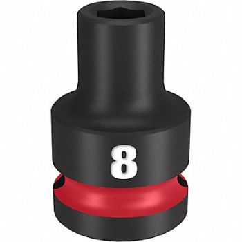 MILWAUKEE Standard Impact Socket Steel 8 mm, 61DL24