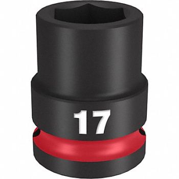 MILWAUKEE Standard Impact Socket Steel 17 mm, 61DL33