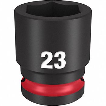 MILWAUKEE Standard Impact Socket Steel 23 mm, 61DL39