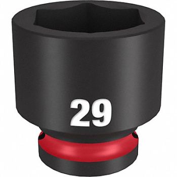 MILWAUKEE Standard Impact Socket Steel 29 mm, 61DL45