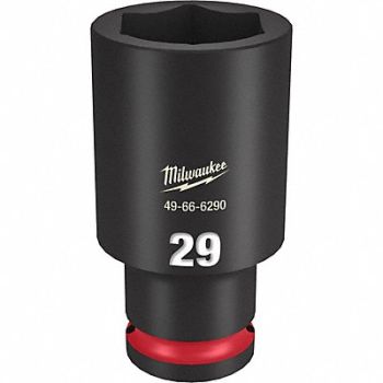 MILWAUKEE Deep Impact Socket Steel 29 mm, 61DL74