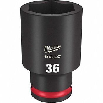 MILWAUKEE Deep Impact Socket Steel 36 mm, 61DL81