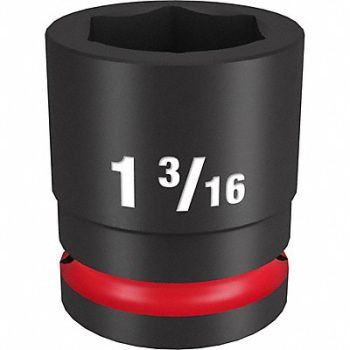 MILWAUKEE Standard Impact Socket Steel 1 3/16, 61DL92
