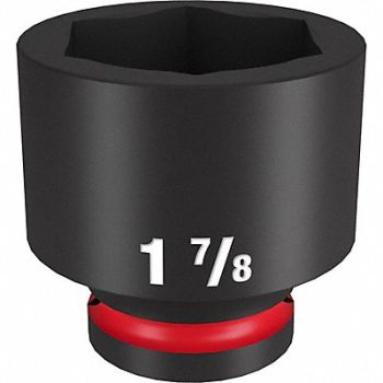 MILWAUKEE Standard Impact Socket Steel 1 7/8, 61DM04