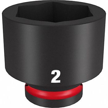 MILWAUKEE Standard Impact Socket Steel 2, 61DM06