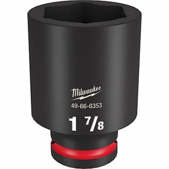 MILWAUKEE Deep Impact Socket Steel 1 7/8, 61DM28