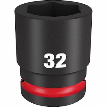 MILWAUKEE Standard Impact Socket Steel 32 mm, 61DM45