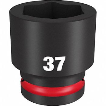 MILWAUKEE Standard Impact Socket Steel 37 mm, 61DM50