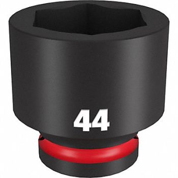 MILWAUKEE Standard Impact Socket Steel 44 mm, 61DM57