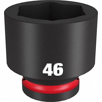 MILWAUKEE Standard Impact Socket Steel 46 mm, 61DM59