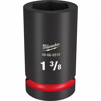 MILWAUKEE Deep Impact Socket Steel 1 3/8, 61DN07